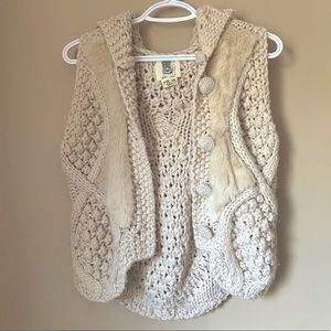 Anthropologie Knit Vest, Size XS